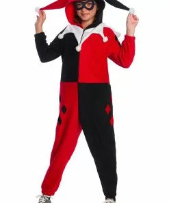 Rubies Costume Co. Inc Harley Quinn Kid's Jumpsuit