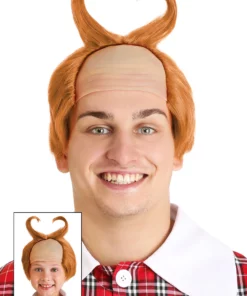 H.M. Smallwares Horned Orange Munchkin Costume Wig