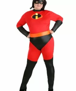 Disguise Adult Incredibles 2 Classic Plus Size Mrs. Incredible Costume
