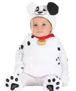 Fun Costumes Dalmatian Costume For Infants From Disney's 101 Dalmatians -Wonderful Halloween Costumes Shop infant 101 dalmatians bubble costume alt 3