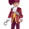 Disguise Captain Hook Classic Costume For Infants -Wonderful Halloween Costumes Shop infant captain hook classic costume