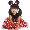 Disguise Red Minnie Mouse Deluxe Costume For Infants -Wonderful Halloween Costumes Shop infant deluxe red minnie mouse costume
