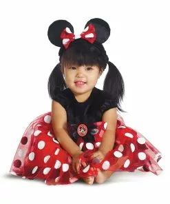Disguise Red Minnie Mouse Deluxe Costume For Infants