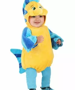 Zhenjiang Lian Yew Every Age Garment Accessories A Disney The Little Mermaid Infant Flounder Costume -Wonderful Halloween Costumes Shop infant flounder costume alt 3