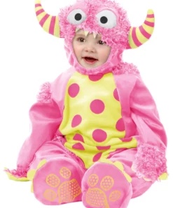 Charades Pink Mini Monster Costume For Infants