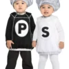 AMSCAN Infant Salt & Pepper Shaker Sweeties Costumes