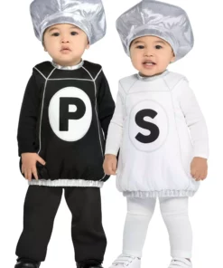 AMSCAN Infant Salt & Pepper Shaker Sweeties Costumes