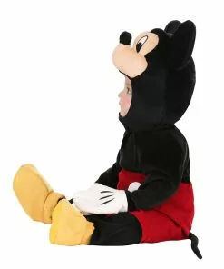 M&R TOY CO., LTD Snuggly Disney Mickey Mouse Baby Costume -Wonderful Halloween Costumes Shop infant snuggly mickey mouse costume alt 3