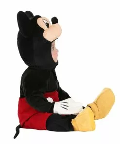 M&R TOY CO., LTD Snuggly Disney Mickey Mouse Baby Costume -Wonderful Halloween Costumes Shop infant snuggly mickey mouse costume alt 4