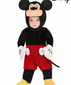 M&R TOY CO., LTD Snuggly Disney Mickey Mouse Baby Costume -Wonderful Halloween Costumes Shop infant snuggly mickey mouse costume alt 5