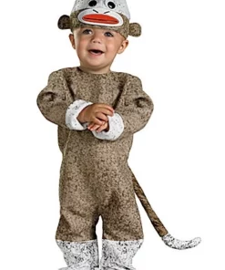 Disguise Sock Monkey Costume For Infants