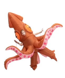 Joyin Inflatable Giant Squid Costume For Kids 8 Joyin Inflatable Giant Squid Costume For Kids -Wonderful Halloween Costumes Shop inflatable child giant squid costume alt 2