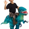 Joyin Inflatable Raptor Ride-On Costume For Children