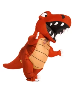 Joyin Inflatable Red Dino Costume For Kids -Wonderful Halloween Costumes Shop inflatable kids red dino costume alt 2 upd