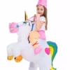 Joyin Inflatable Unicorn Ride-On Costume For Kids -Wonderful Halloween Costumes Shop inflatable kids unicorn ride on costume