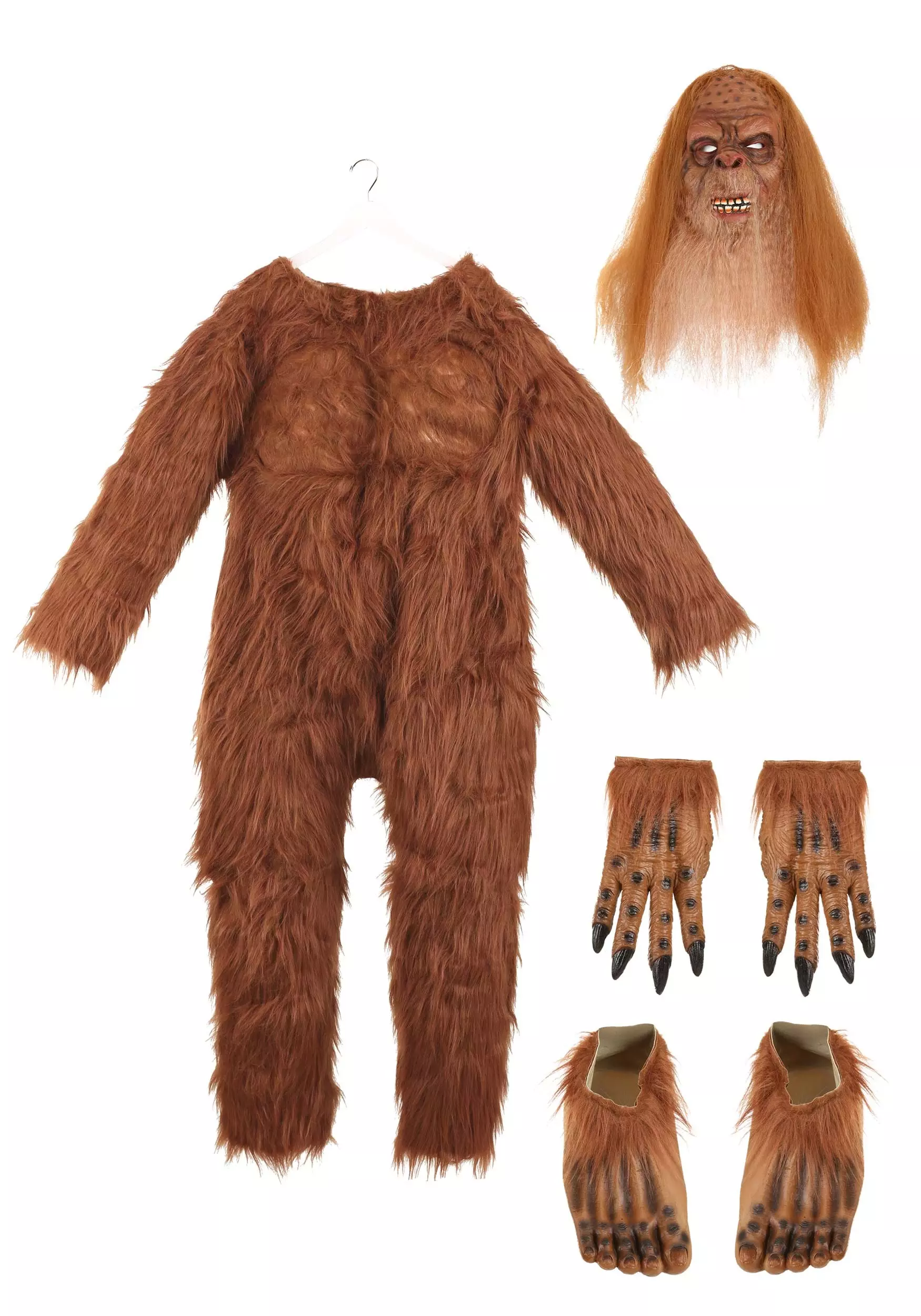 Partytime Costume & Lingerie (Yiwu) Factory Jack Links Adult Sasquatch Costume 6 Partytime Costume & Lingerie (Yiwu) Factory Jack Links Adult Sasquatch Costume - Image 4