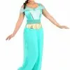 Disguise Deluxe Disney Aladdin Jasmine Women's Costume 1 Disguise Deluxe Disney Aladdin Jasmine Women's Costume -Wonderful Halloween Costumes Shop jasmine deluxe adult