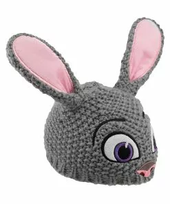 Elope Disney Judy Hopps Knit Gray Beanie -Wonderful Halloween Costumes Shop judy hopps knit beanie alt 2