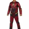 Rubies Costume Co. Inc Justice League Deluxe Flash Boys Costume -Wonderful Halloween Costumes Shop justice league deluxe flash boys costume