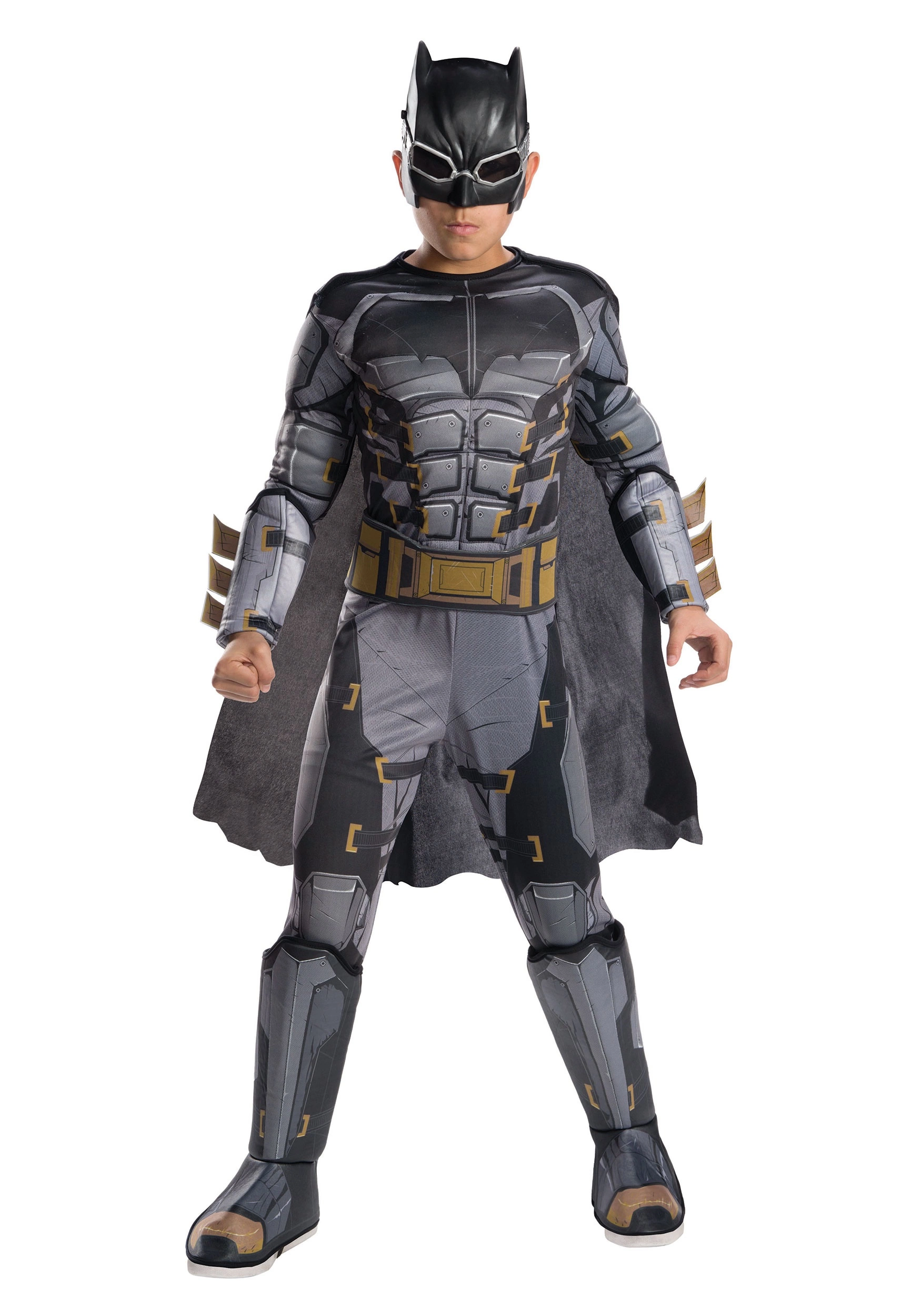 Rubies Costume Co. Inc Justice League Deluxe Tactical Batman Boys Costume 3 Rubies Costume Co. Inc Justice League Deluxe Tactical Batman Boys Costume