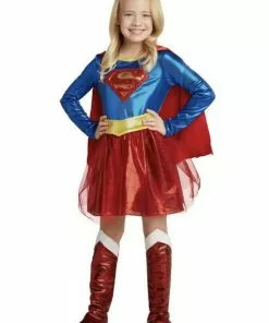 The Wholesale Group Kids Justice League Supergirl Costume