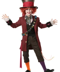 Fun Costumes Authentic Mad Hatter Kid's Costume