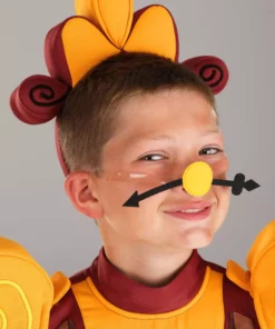 Fun Costumes Cogsworth Costume For Kids From Disney's Beauty And The Beast -Wonderful Halloween Costumes Shop kids beauty and the beast cogsworth costume alt 1