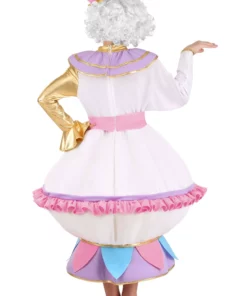 Fun Costumes Mrs. Potts Costume For Kids From Disney's Beauty And The Beast -Wonderful Halloween Costumes Shop kids beauty and the beast mrs potts costume alt 1