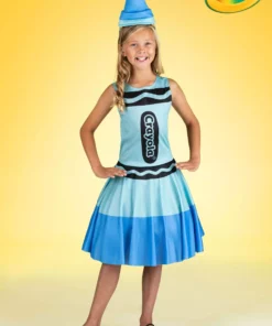 Suzhou Zhongsheng Imp & Exp Co., Ltd Kid's Blue Crayon Costume Dress