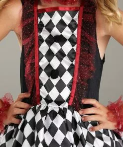 Jerry Leigh Burgundy Harlequin Costume For Kids 11 Jerry Leigh Burgundy Harlequin Costume For Kids -Wonderful Halloween Costumes Shop kids burgundy harlequin costume alt 2