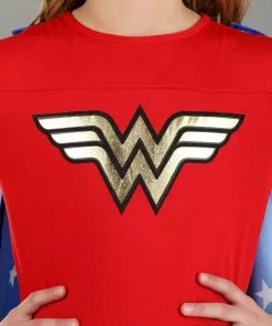 Jerry Leigh Casual Wonder Woman Costume For Kids 9 Jerry Leigh Casual Wonder Woman Costume For Kids -Wonderful Halloween Costumes Shop kids casual wonder woman costume alt 2