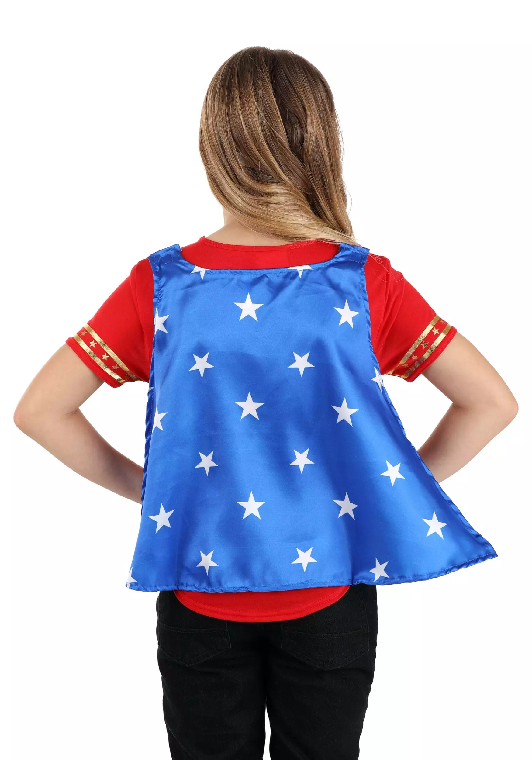 Jerry Leigh Casual Wonder Woman Costume For Kids 7 Jerry Leigh Casual Wonder Woman Costume For Kids - Image 5