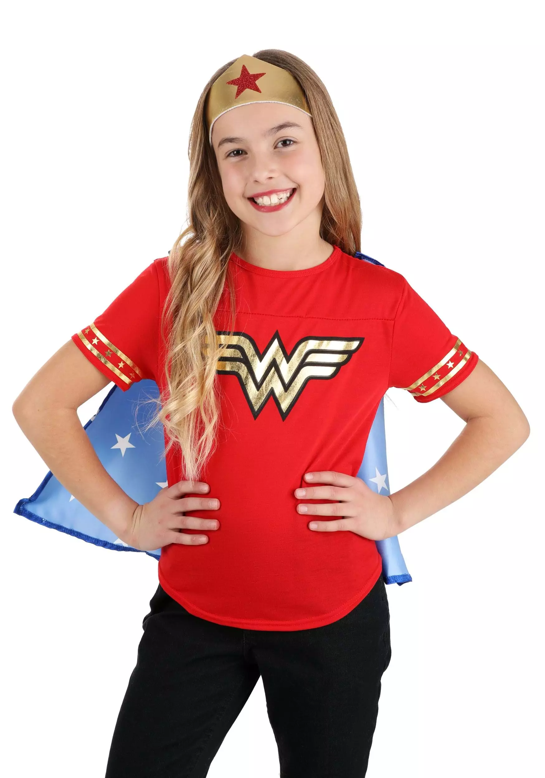 Jerry Leigh Casual Wonder Woman Costume For Kids 3 Jerry Leigh Casual Wonder Woman Costume For Kids