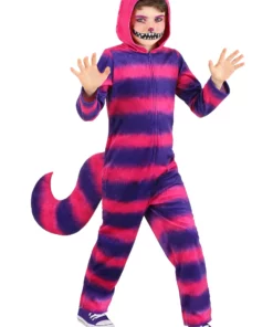 Fun Costumes Cheshire Cat Onesie For Kids