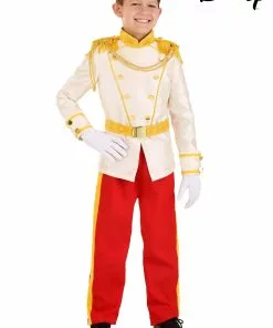 Fun Costumes Prince Charming Costume For Kids From Disney's Cinderella -Wonderful Halloween Costumes Shop kids cinderella prince charming costume alt 8