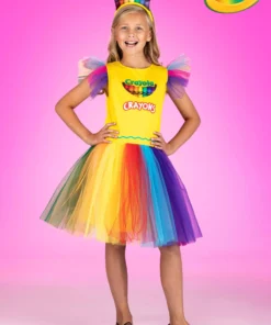 Suzhou Zhongsheng Imp & Exp Co., Ltd Kid's Crayon Box Costume Dress