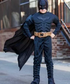 Rubies Costume Co. Inc Kids Deluxe Dark Knight Batman Costume