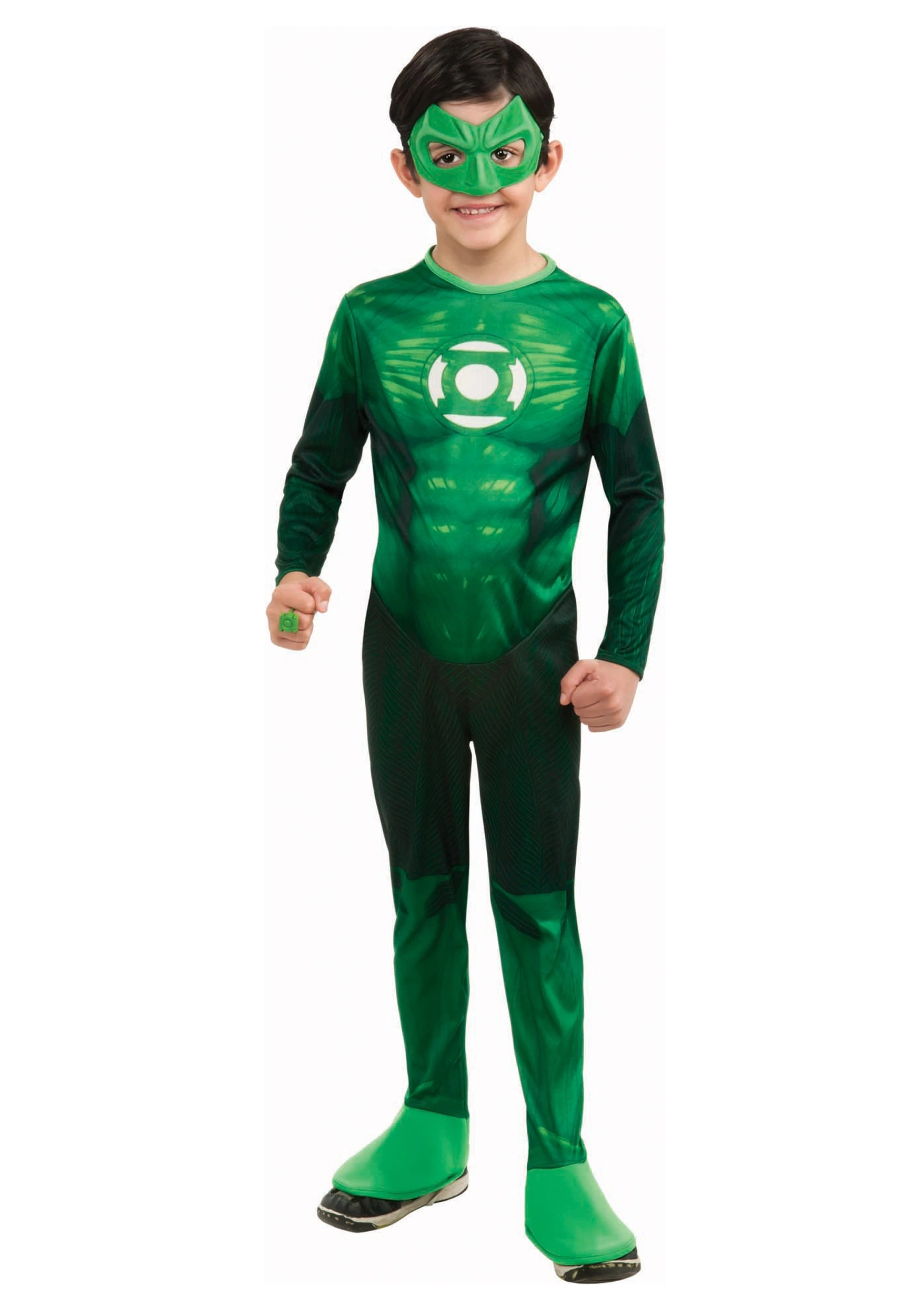 Rubies Costume Co. Inc Kids Deluxe Green Lantern Costume 3 Rubies Costume Co. Inc Kids Deluxe Green Lantern Costume