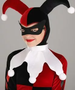 Jerry Leigh Deluxe Kid's Harley Quinn Costume -Wonderful Halloween Costumes Shop kids deluxe harley quinn costume alt 3