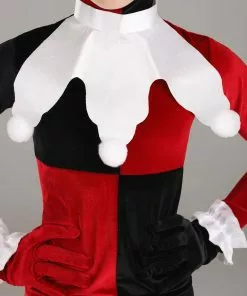 Jerry Leigh Deluxe Kid's Harley Quinn Costume -Wonderful Halloween Costumes Shop kids deluxe harley quinn costume alt 4