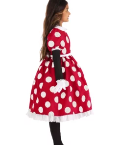 Fun Costumes Deluxe Disney Minnie Mouse Costume For Girls -Wonderful Halloween Costumes Shop kids deluxe minnie mouse costume alt 4