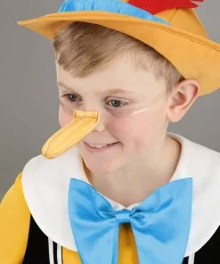 Fun Costumes Deluxe Disney Pinocchio Costume For Kids -Wonderful Halloween Costumes Shop kids deluxe pinocchio costume alt 5