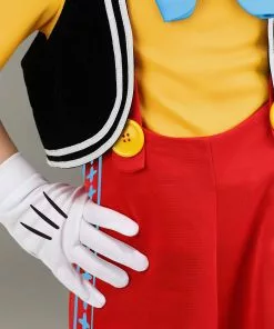Fun Costumes Deluxe Disney Pinocchio Costume For Kids -Wonderful Halloween Costumes Shop kids deluxe pinocchio costume alt 6