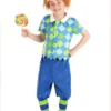 Fun Costumes Deluxe Plaid Munchkin Boy's Costume -Wonderful Halloween Costumes Shop kids deluxe plaid munchkin costume