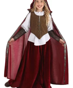 Fun Costumes Deluxe Red Riding Hood Costume For Girls