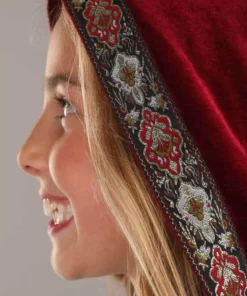 Fun Costumes Deluxe Red Riding Hood Costume For Girls -Wonderful Halloween Costumes Shop kids deluxe red riding hood costume alt 2