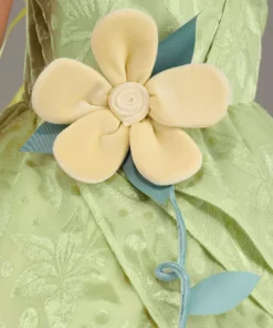 Armada Girl's Disney Deluxe The Princess And The Frog Tiana Costume -Wonderful Halloween Costumes Shop kids deluxe tiana costume alt 4