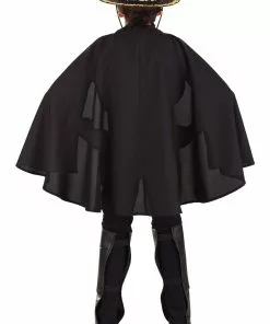 Fun Costumes Deluxe Kid's Zorro Costume -Wonderful Halloween Costumes Shop kids deluxe zorro costume alt 3
