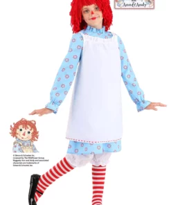 Fun Costumes Child's Exclusive Raggedy Ann Costume