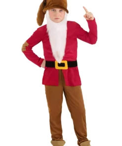 Fun Costumes Disney Snow White Grumpy Dwarf Costume Kids -Wonderful Halloween Costumes Shop kids grumpy dwarf costume alt 3